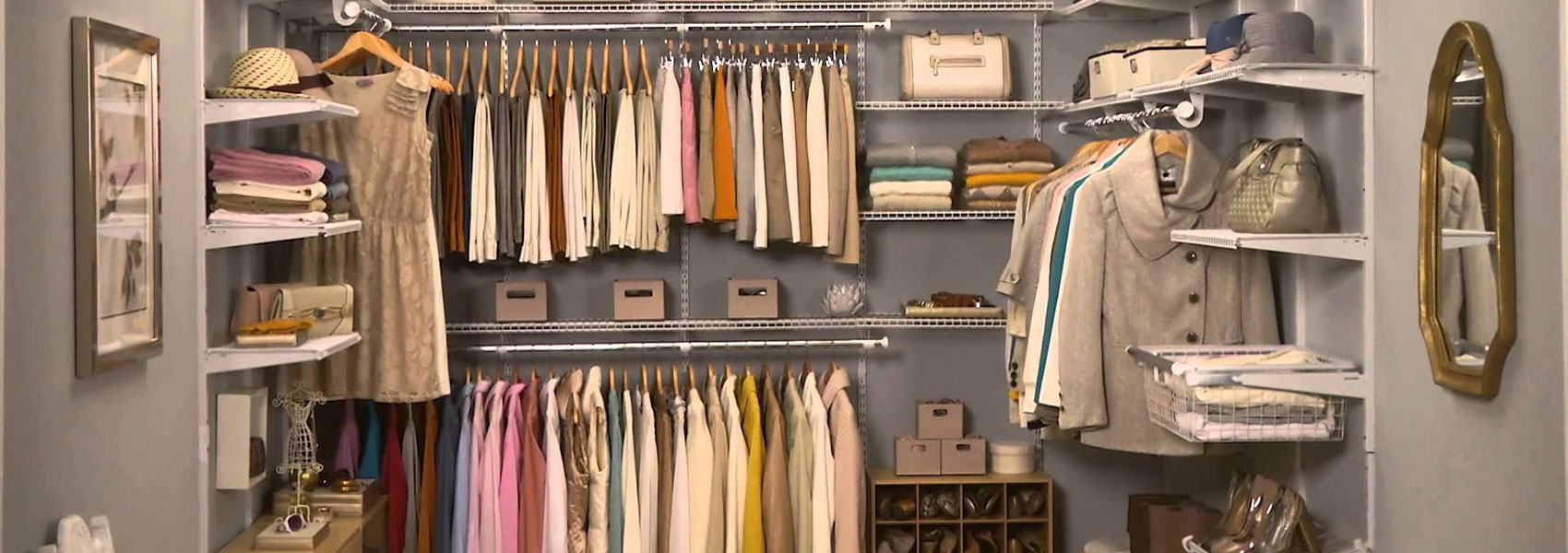 The Closet Factory has the best maintenance free organizational solutions for your home!